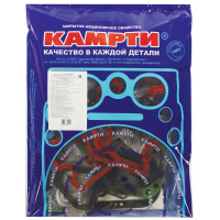 Ремкомплект ДВС для КАМАЗ ЕВРО-3,полный (35 наим./140 шт.) прокладки + кольца + сальники / КАМРТИ